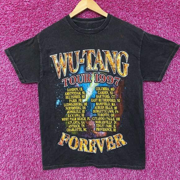Wu-Tang Clan Wu-Tang Forever Tour 1997 Hip-Hop T-Shirt Small - Picture 1 of 5